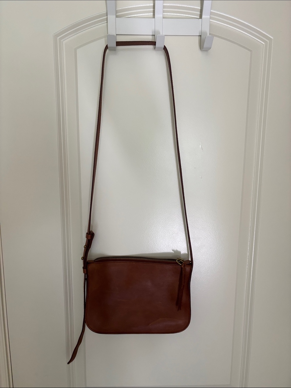 Madewell Brown Leather Crossbody Bag